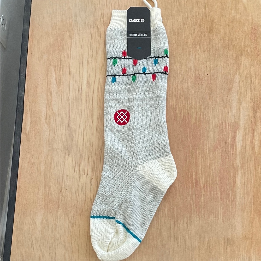 NWT Stance Holiday Stocking Its Snow Lit Stocking Christmas 21125KS